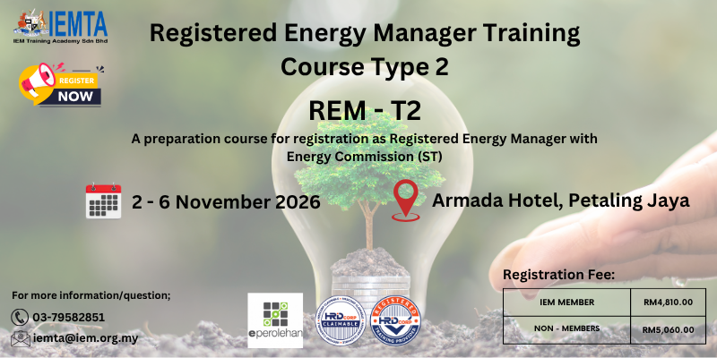 Registered Energy Manager Training Course Type 2 (REM TYPE 2)